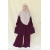 Luna Blouse - Eggplant